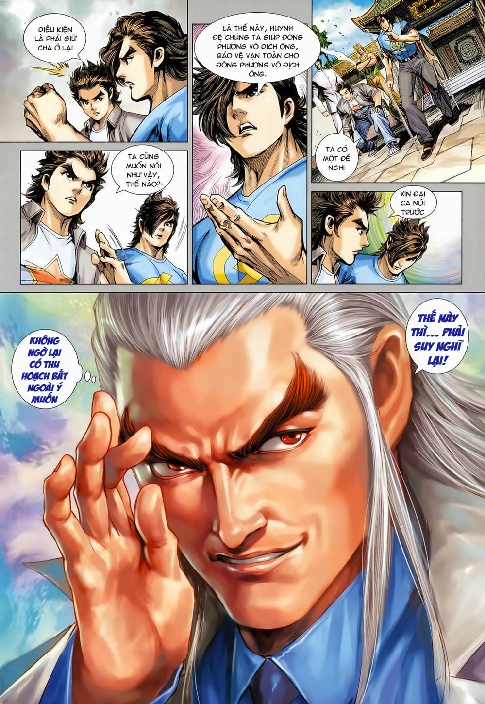 Truyện Tranh Tân Tác Long Hổ Môn trang 4