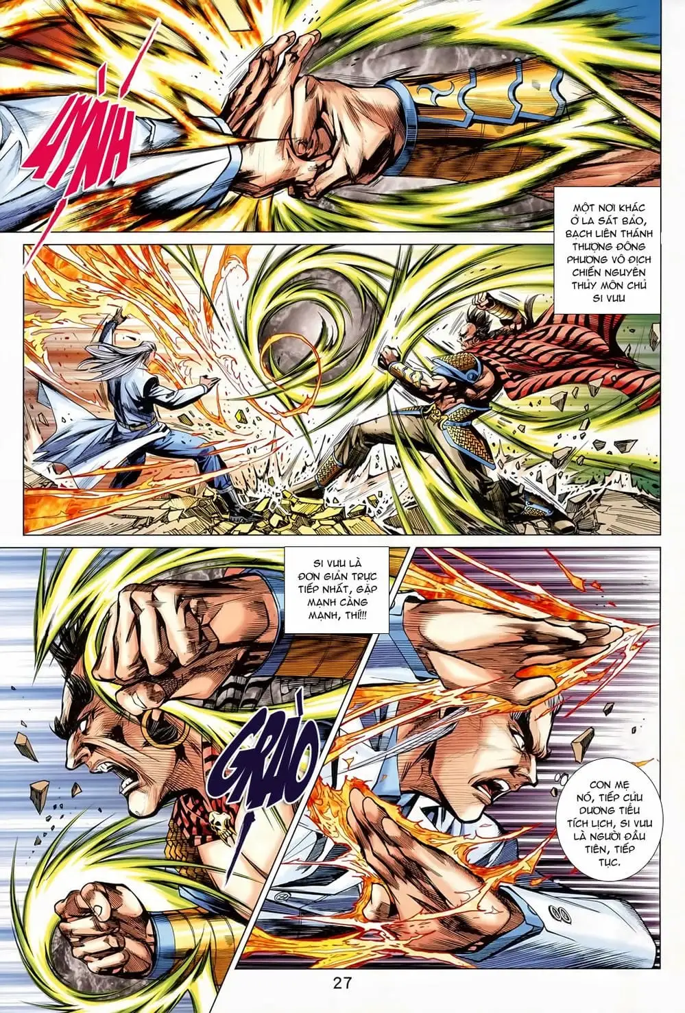 Truyện Tranh Tân Tác Long Hổ Môn trang 4