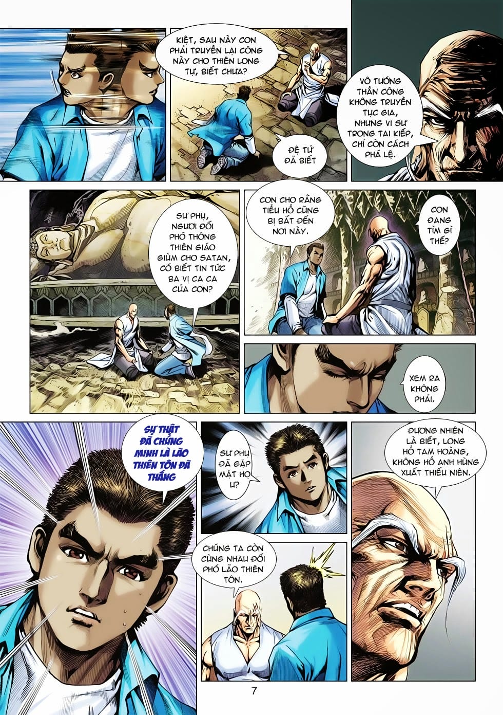 Truyện Tranh Tân Tác Long Hổ Môn trang 4