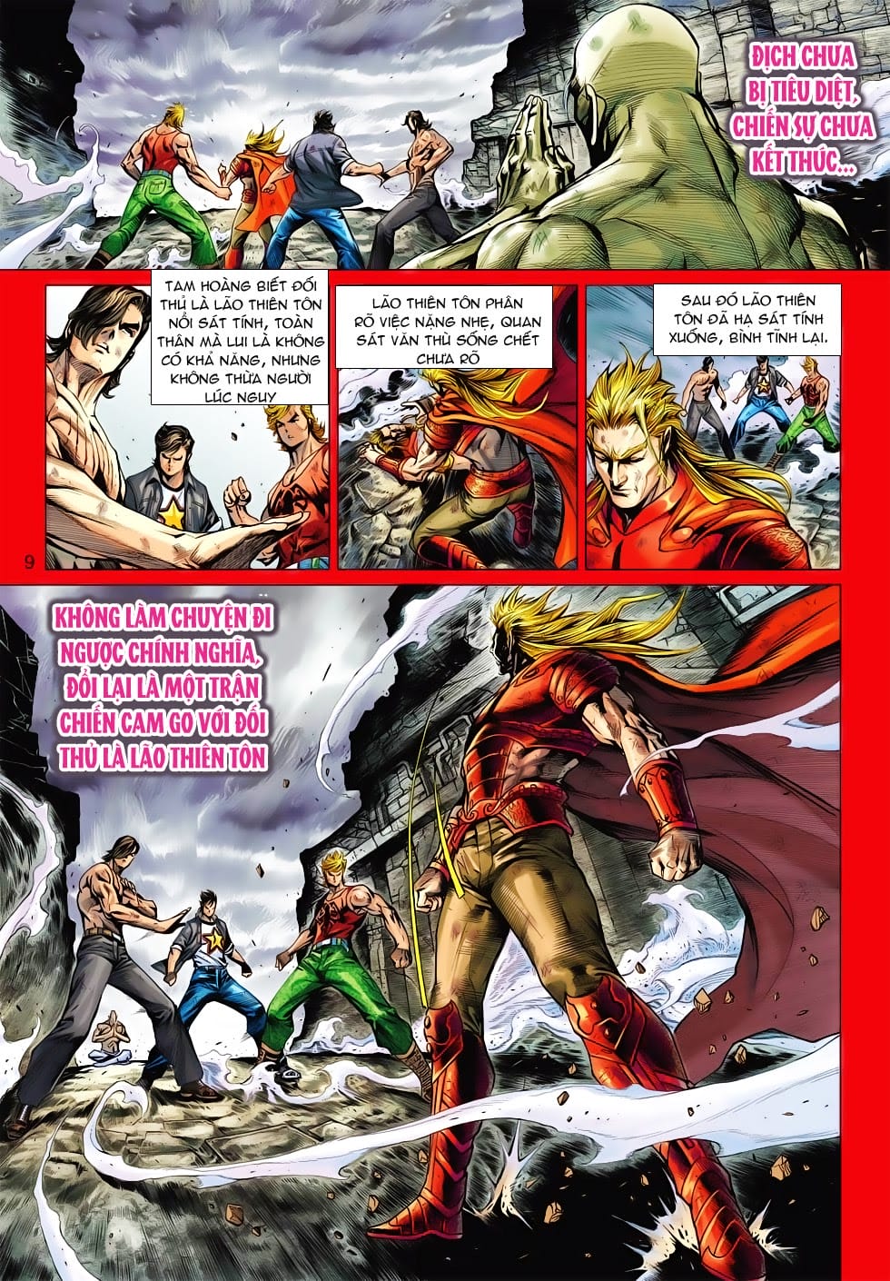 Truyện Tranh Tân Tác Long Hổ Môn trang 4