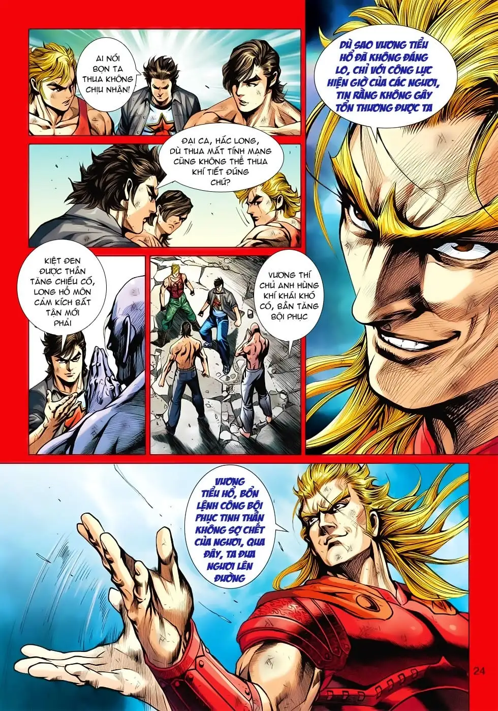 Truyện Tranh Tân Tác Long Hổ Môn trang 4