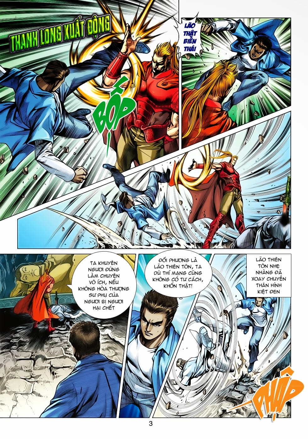 Truyện Tranh Tân Tác Long Hổ Môn trang 4