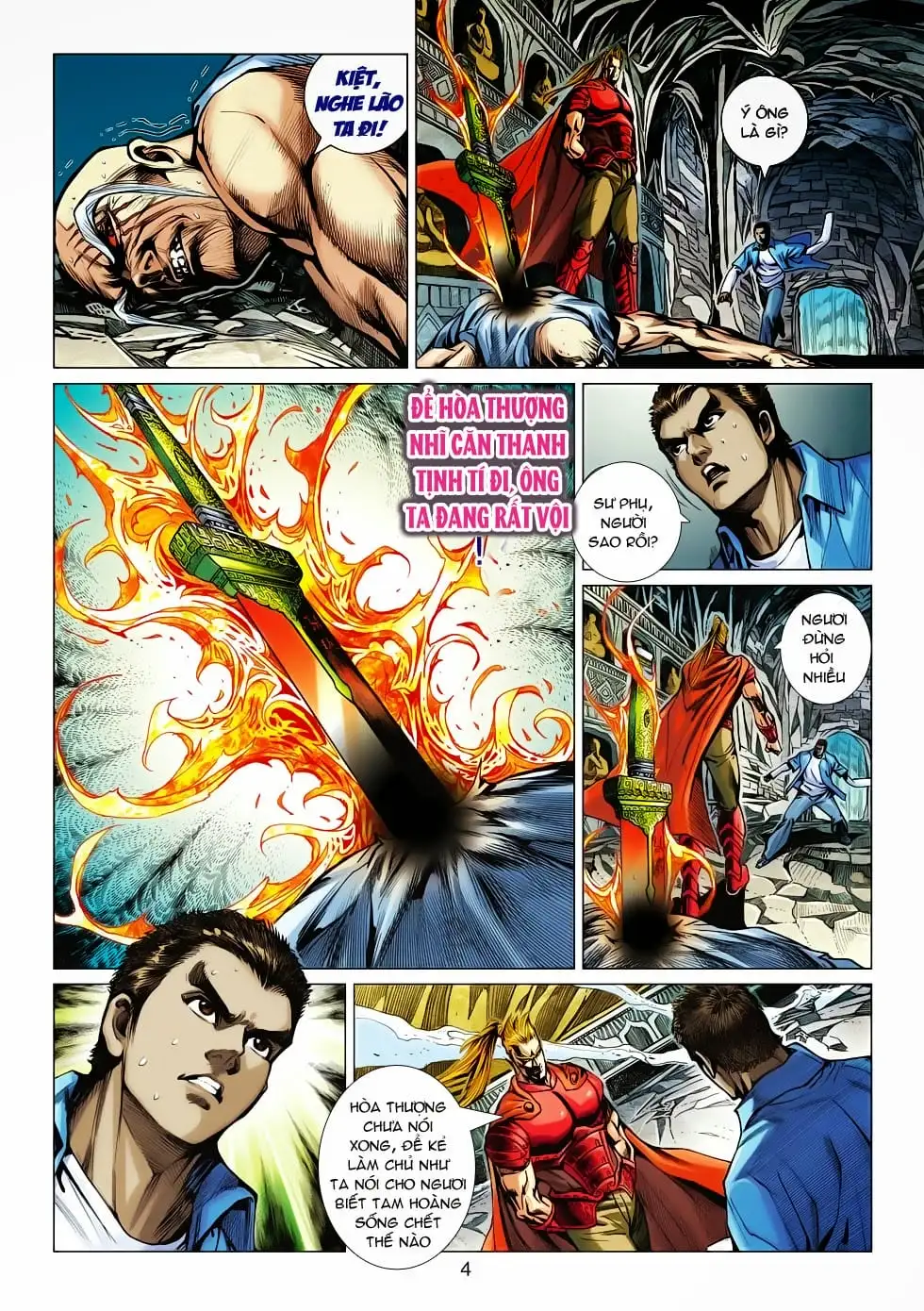Truyện Tranh Tân Tác Long Hổ Môn trang 4