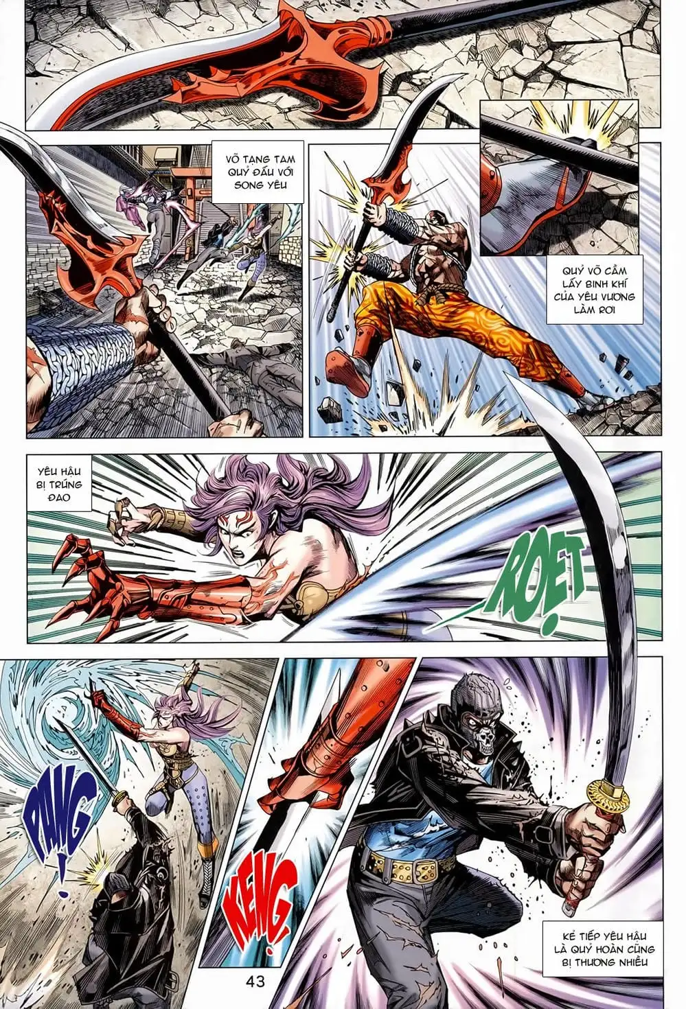 Truyện Tranh Tân Tác Long Hổ Môn trang 4