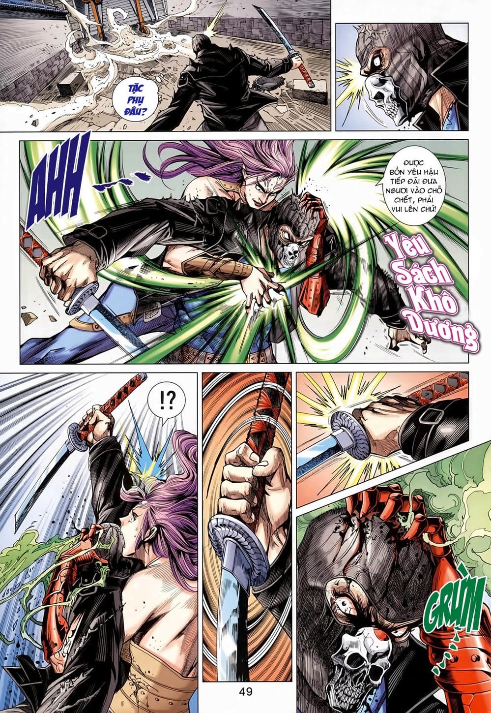 Truyện Tranh Tân Tác Long Hổ Môn trang 4