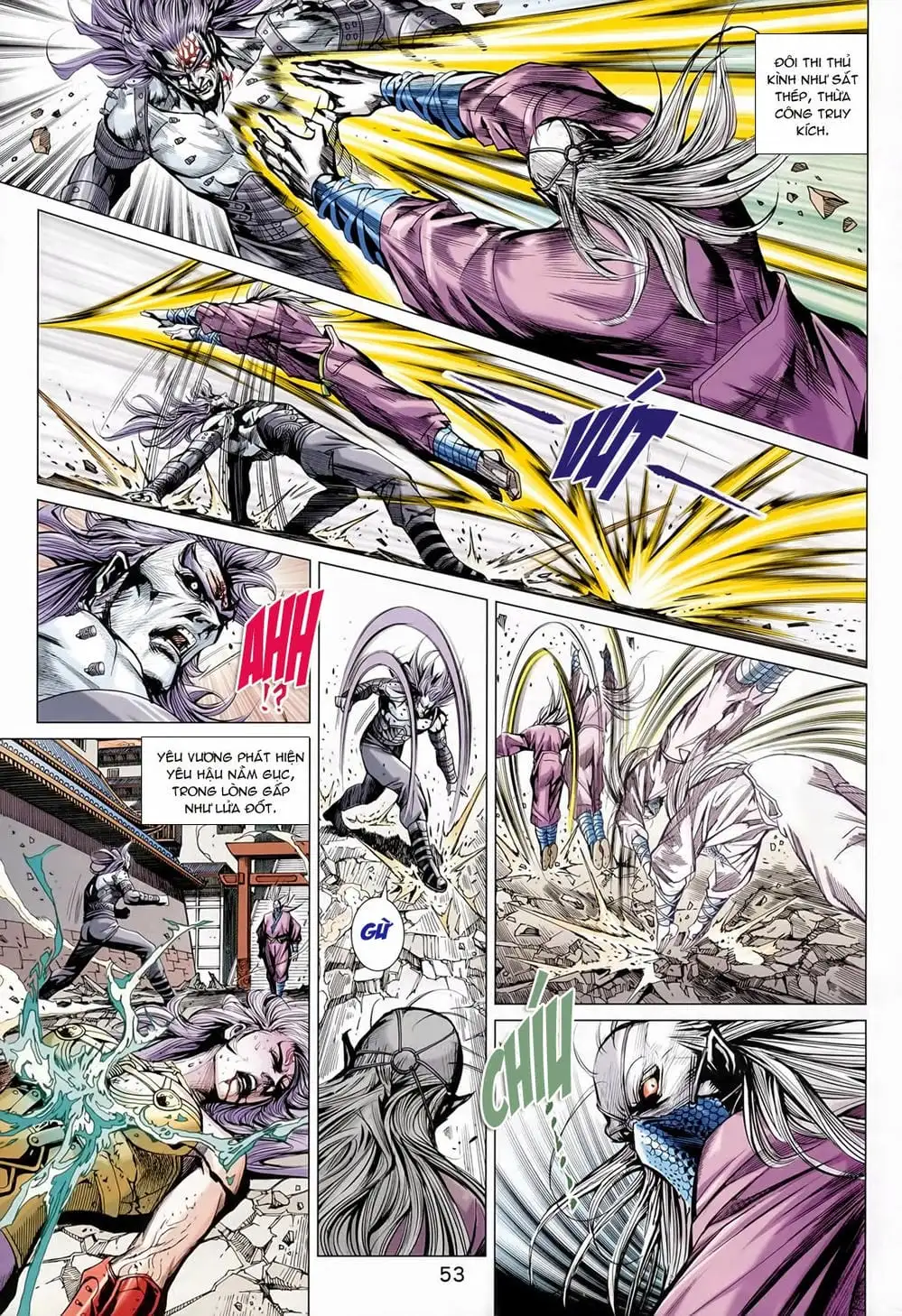 Truyện Tranh Tân Tác Long Hổ Môn trang 4