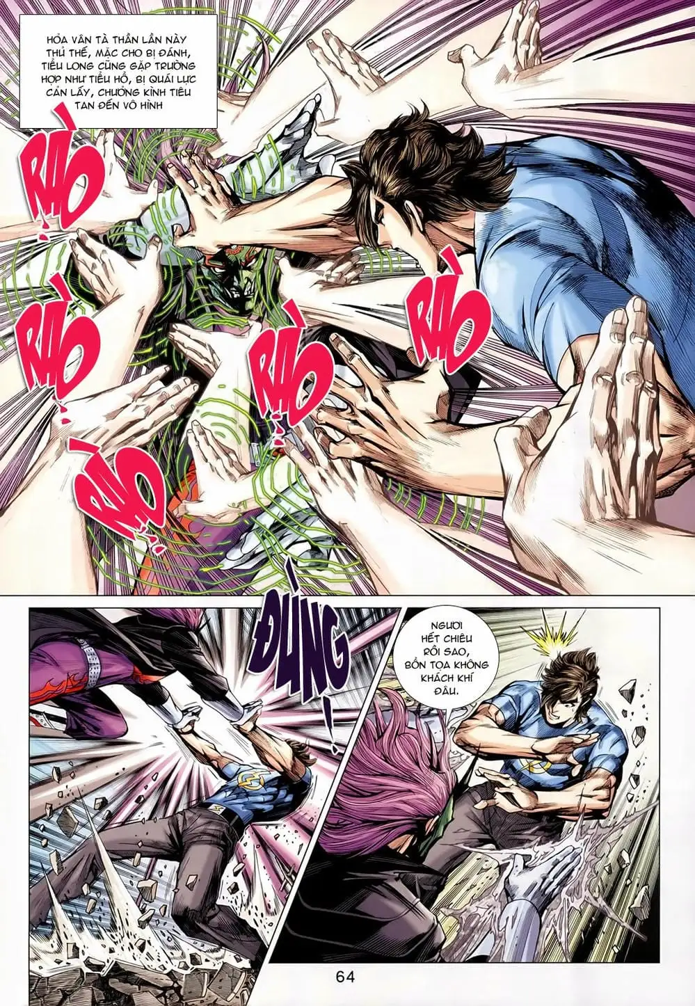 Truyện Tranh Tân Tác Long Hổ Môn trang 4