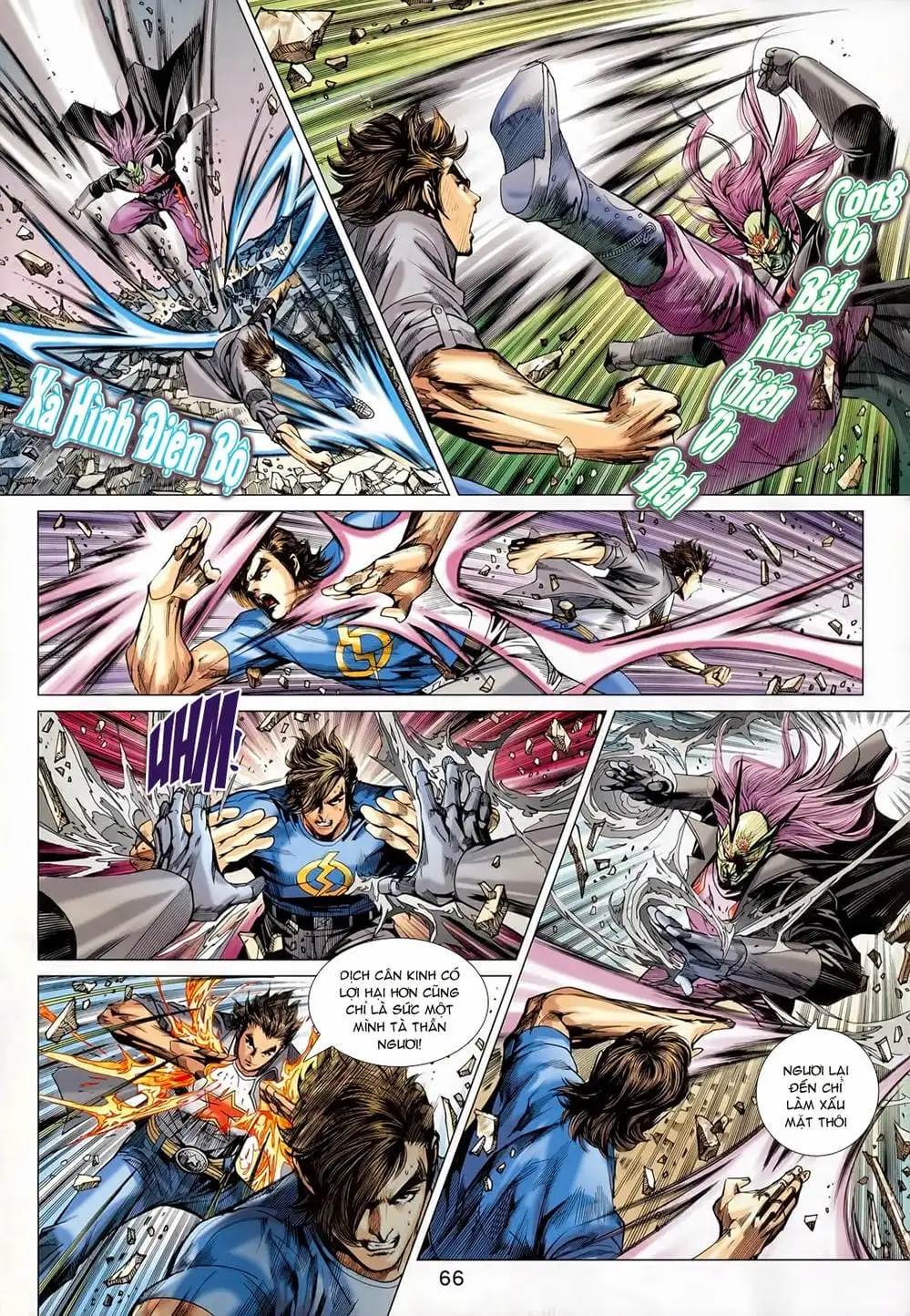 Truyện Tranh Tân Tác Long Hổ Môn trang 4