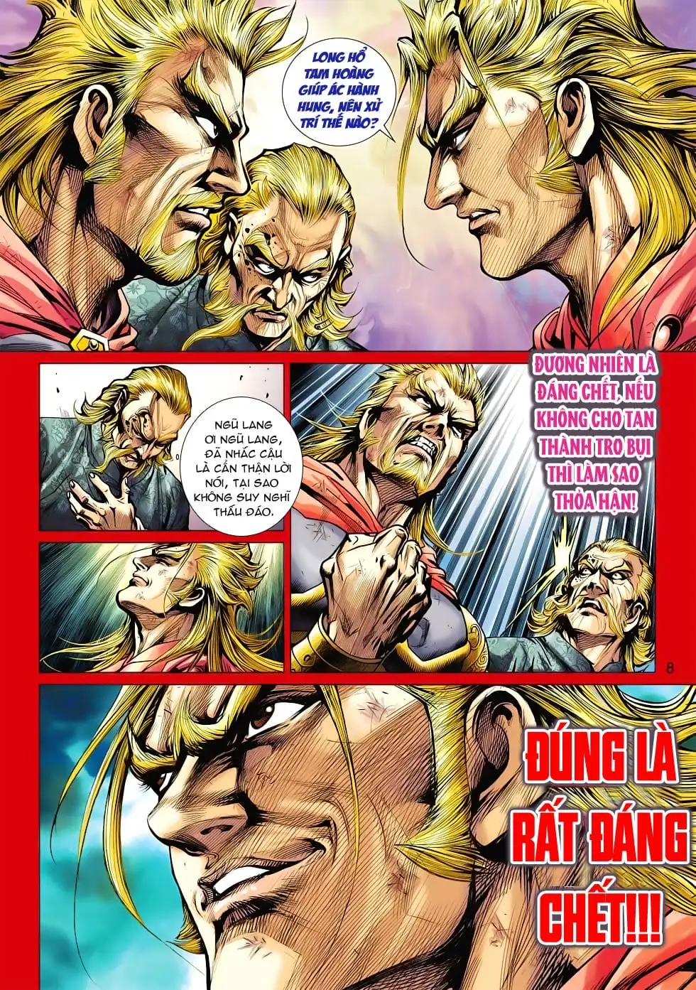 Truyện Tranh Tân Tác Long Hổ Môn trang 4