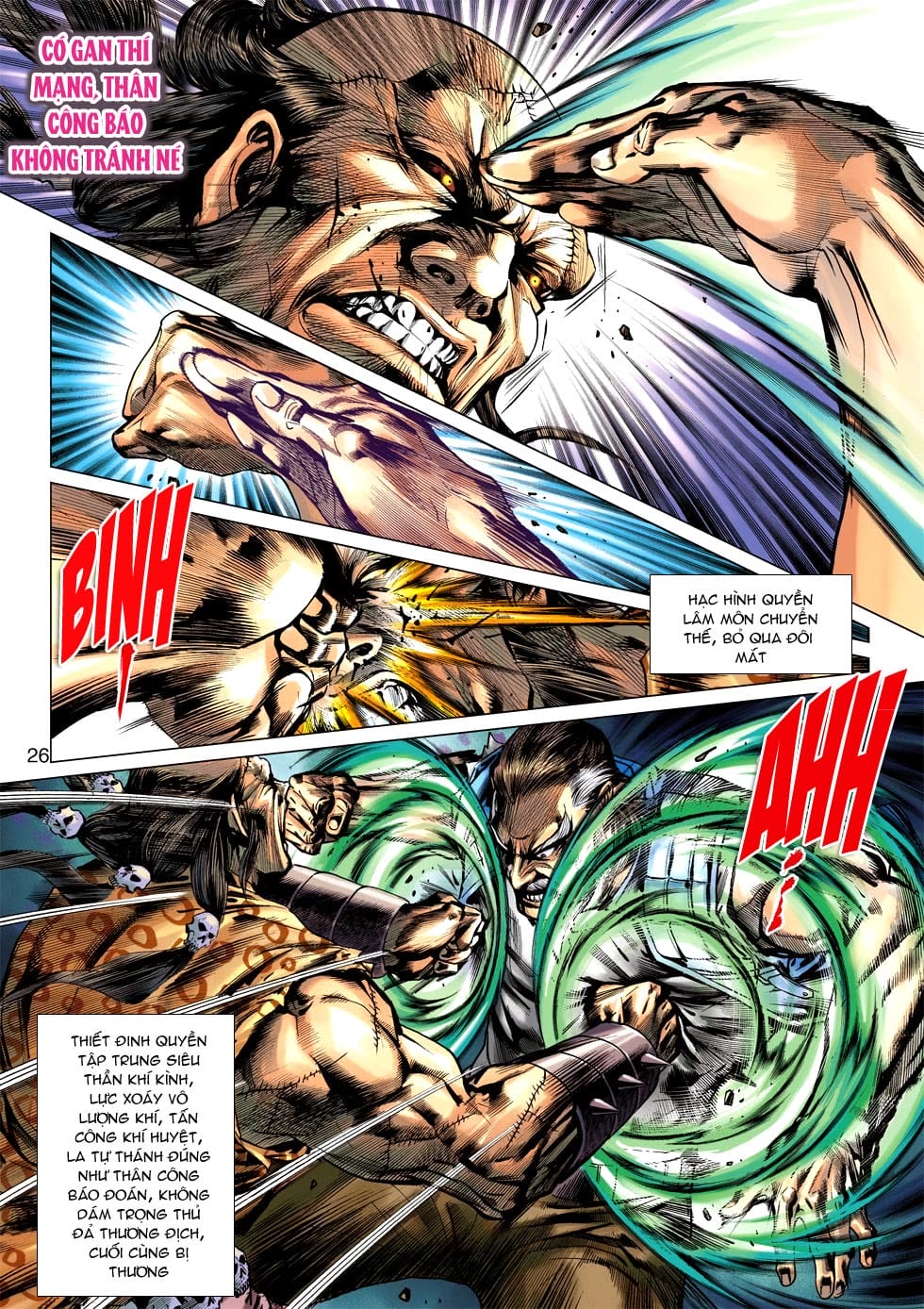 Truyện Tranh Tân Tác Long Hổ Môn trang 4