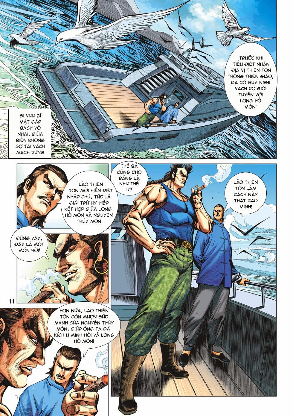 Truyện Tranh Tân Tác Long Hổ Môn trang 4