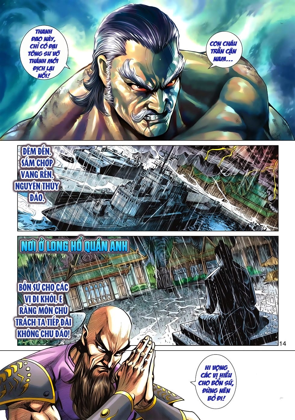 Truyện Tranh Tân Tác Long Hổ Môn trang 4