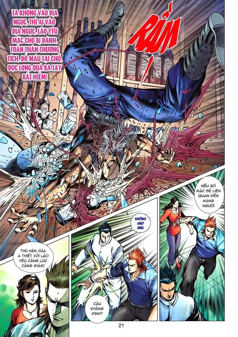 Truyện Tranh Tân Tác Long Hổ Môn trang 4