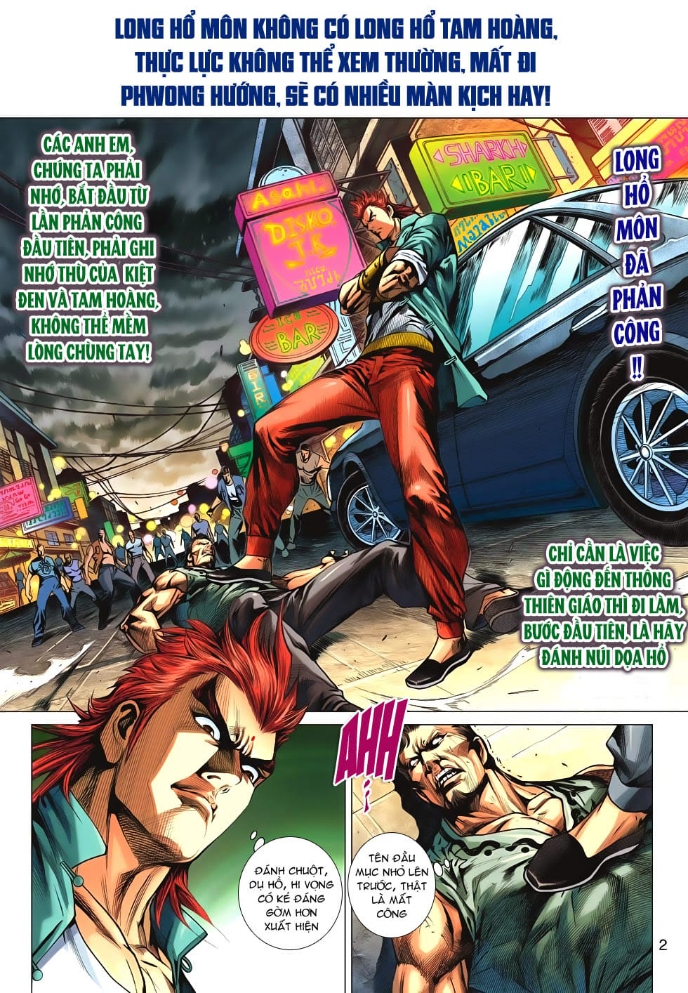 Truyện Tranh Tân Tác Long Hổ Môn trang 4