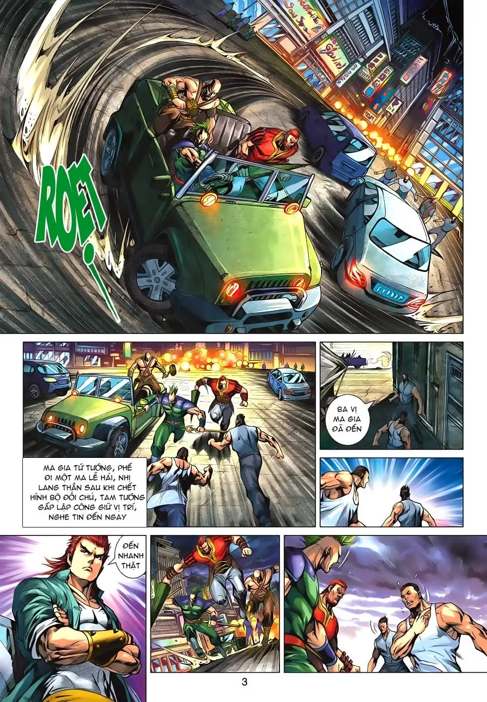 Truyện Tranh Tân Tác Long Hổ Môn trang 4