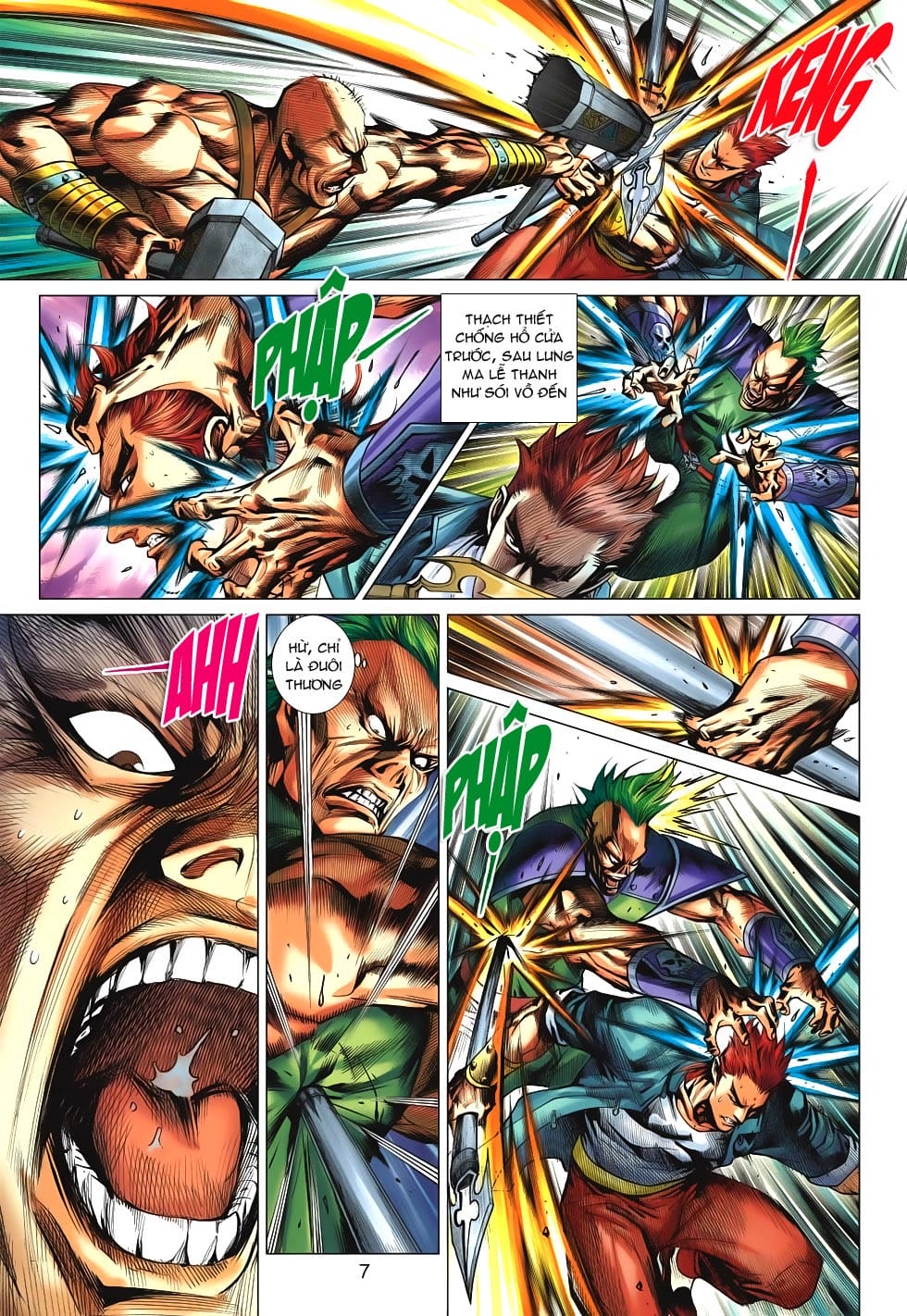 Truyện Tranh Tân Tác Long Hổ Môn trang 4