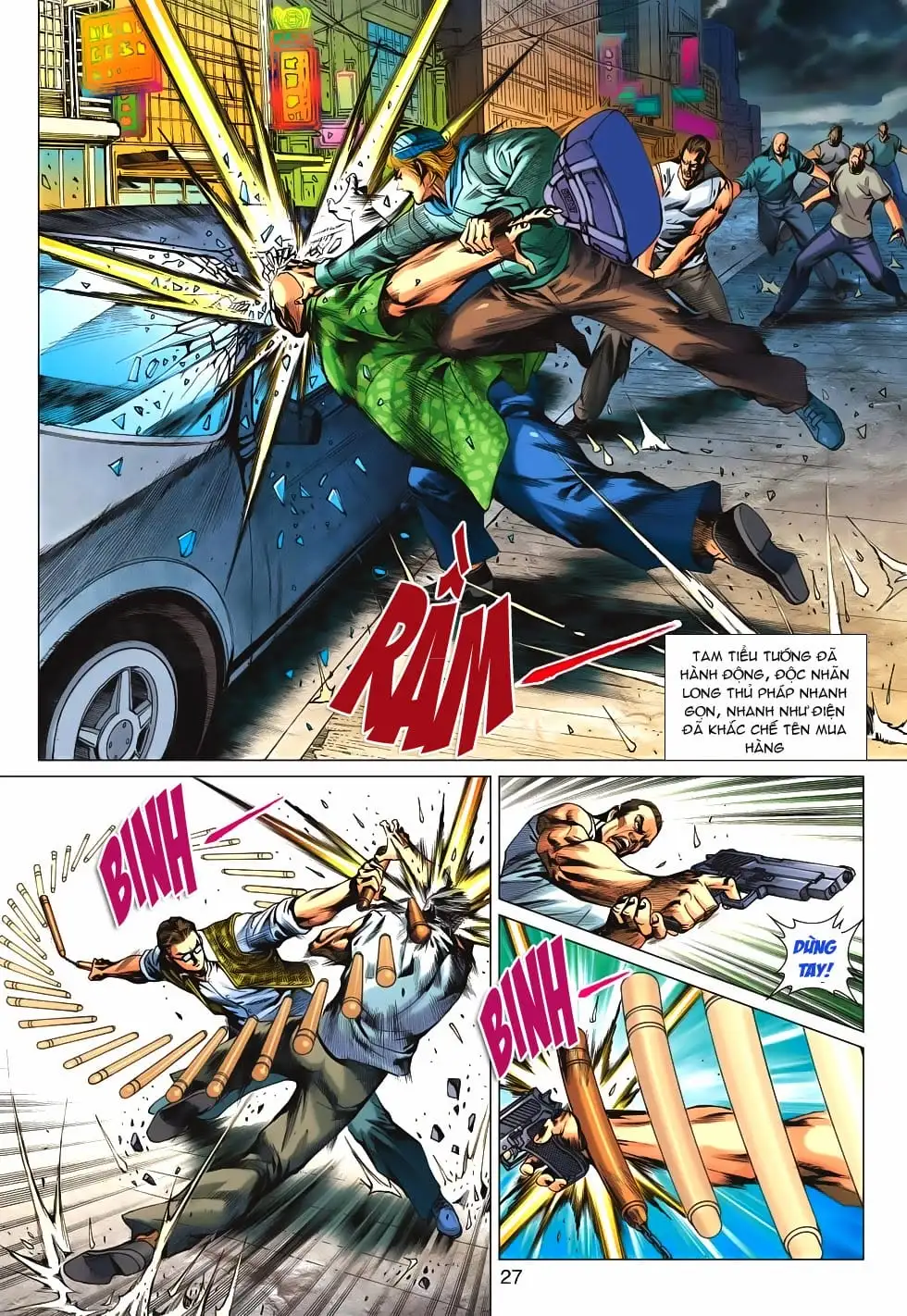 Truyện Tranh Tân Tác Long Hổ Môn trang 4