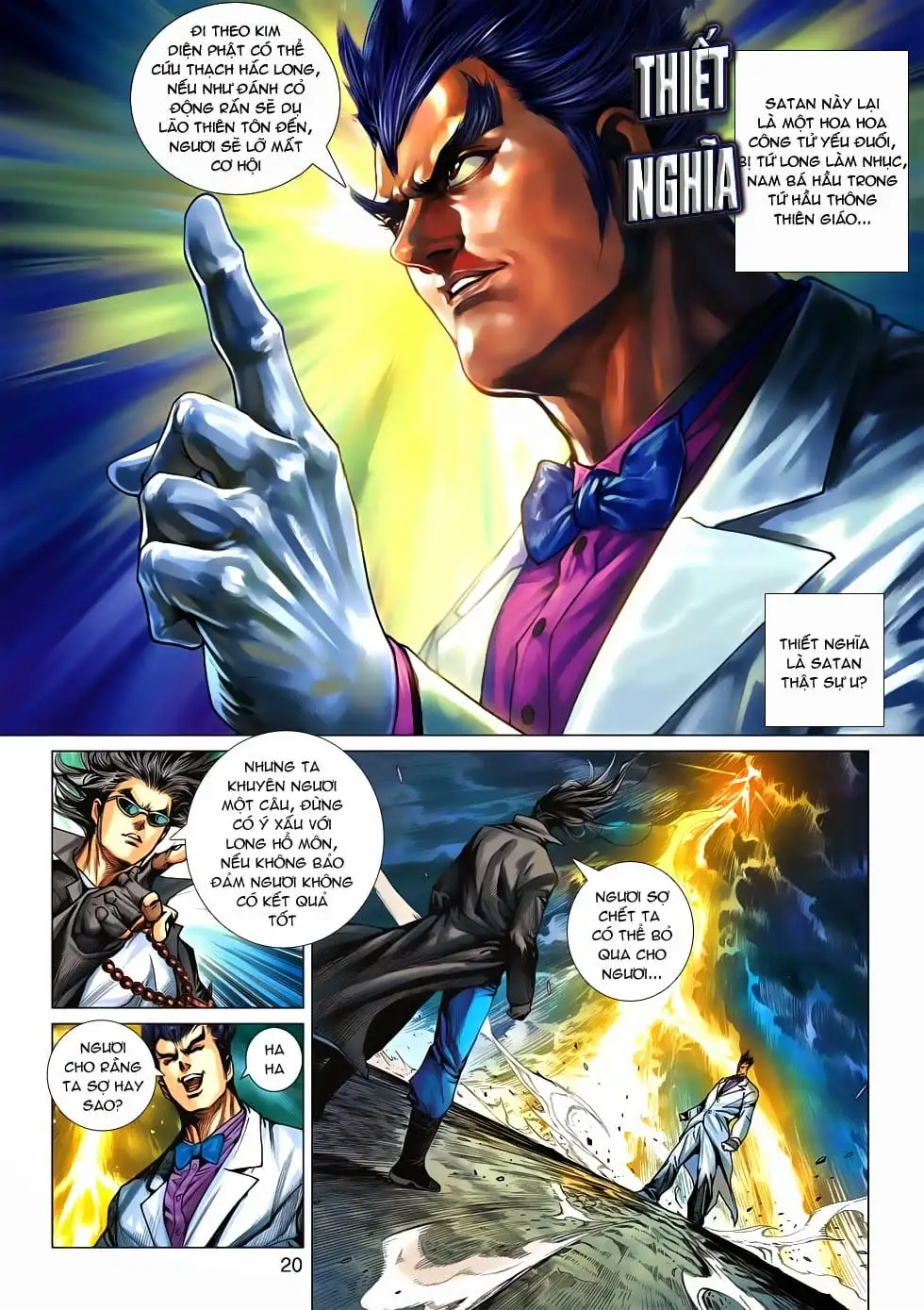 Truyện Tranh Tân Tác Long Hổ Môn trang 4