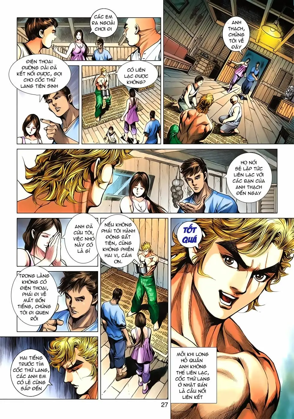 Truyện Tranh Tân Tác Long Hổ Môn trang 4