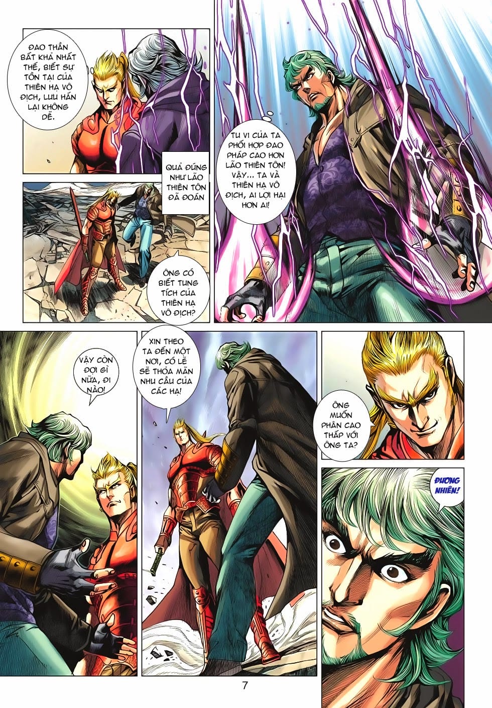 Truyện Tranh Tân Tác Long Hổ Môn trang 4