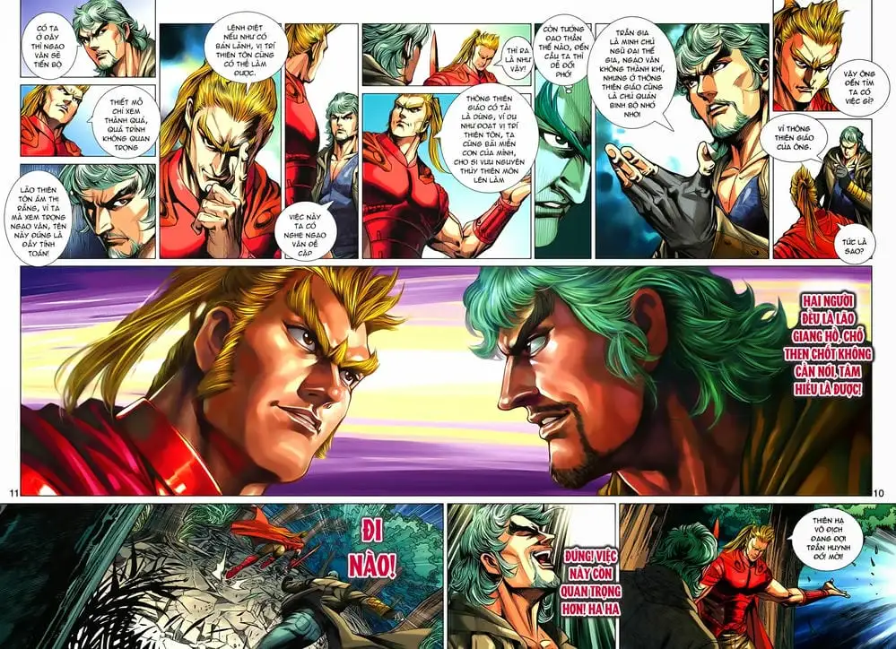 Truyện Tranh Tân Tác Long Hổ Môn trang 4
