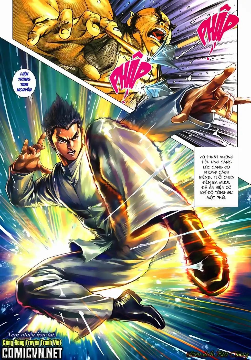 Truyện Tranh Tân Tác Long Hổ Môn trang 4