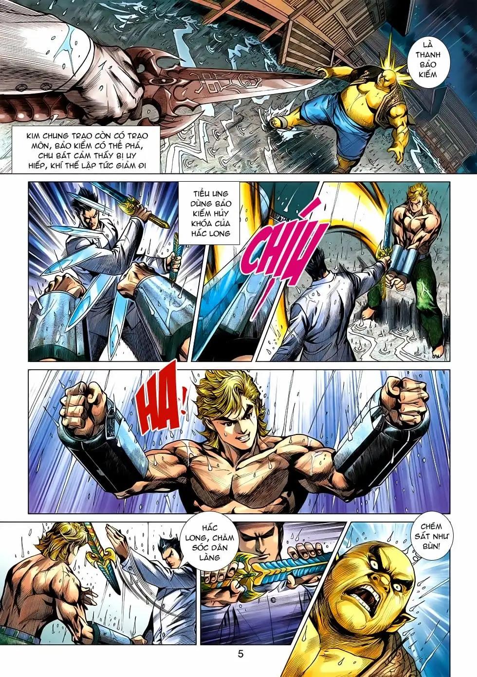 Truyện Tranh Tân Tác Long Hổ Môn trang 4