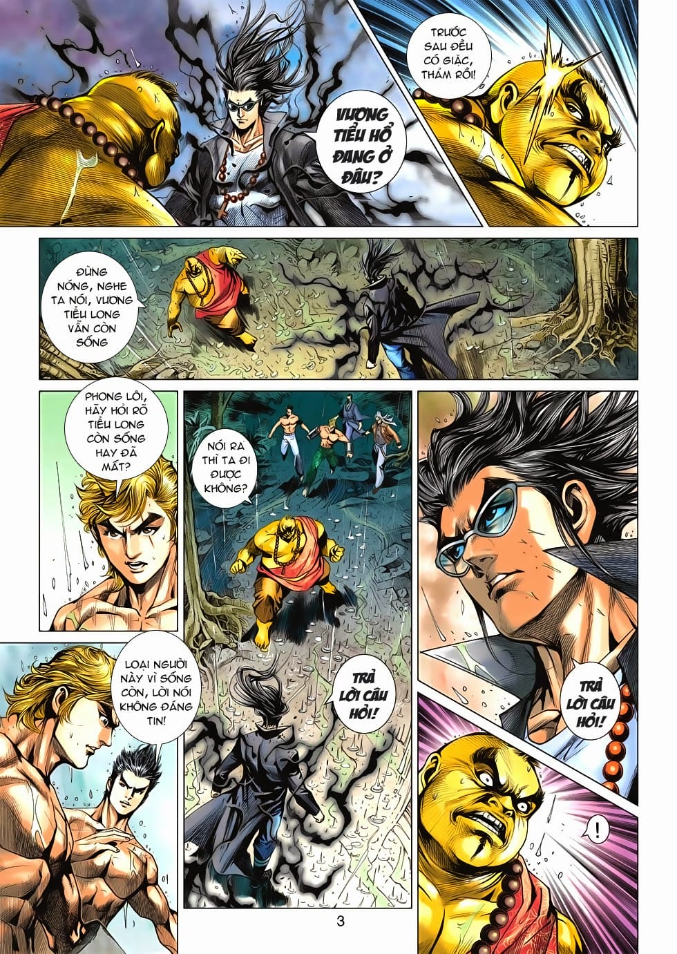 Truyện Tranh Tân Tác Long Hổ Môn trang 4