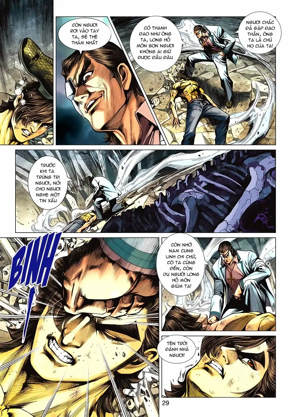 Truyện Tranh Tân Tác Long Hổ Môn trang 4