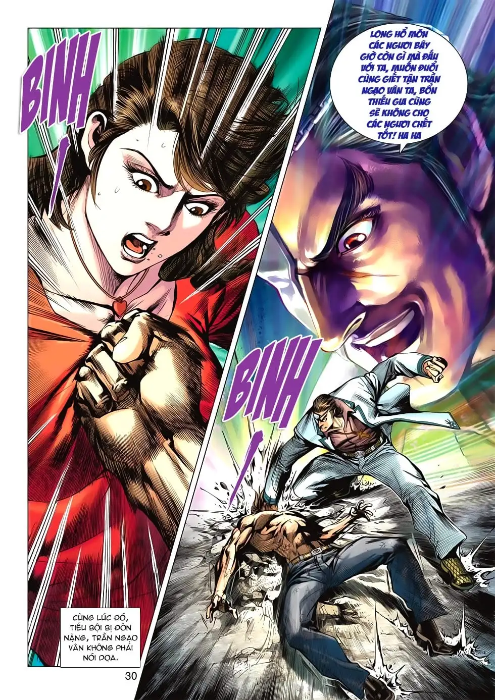 Truyện Tranh Tân Tác Long Hổ Môn trang 4