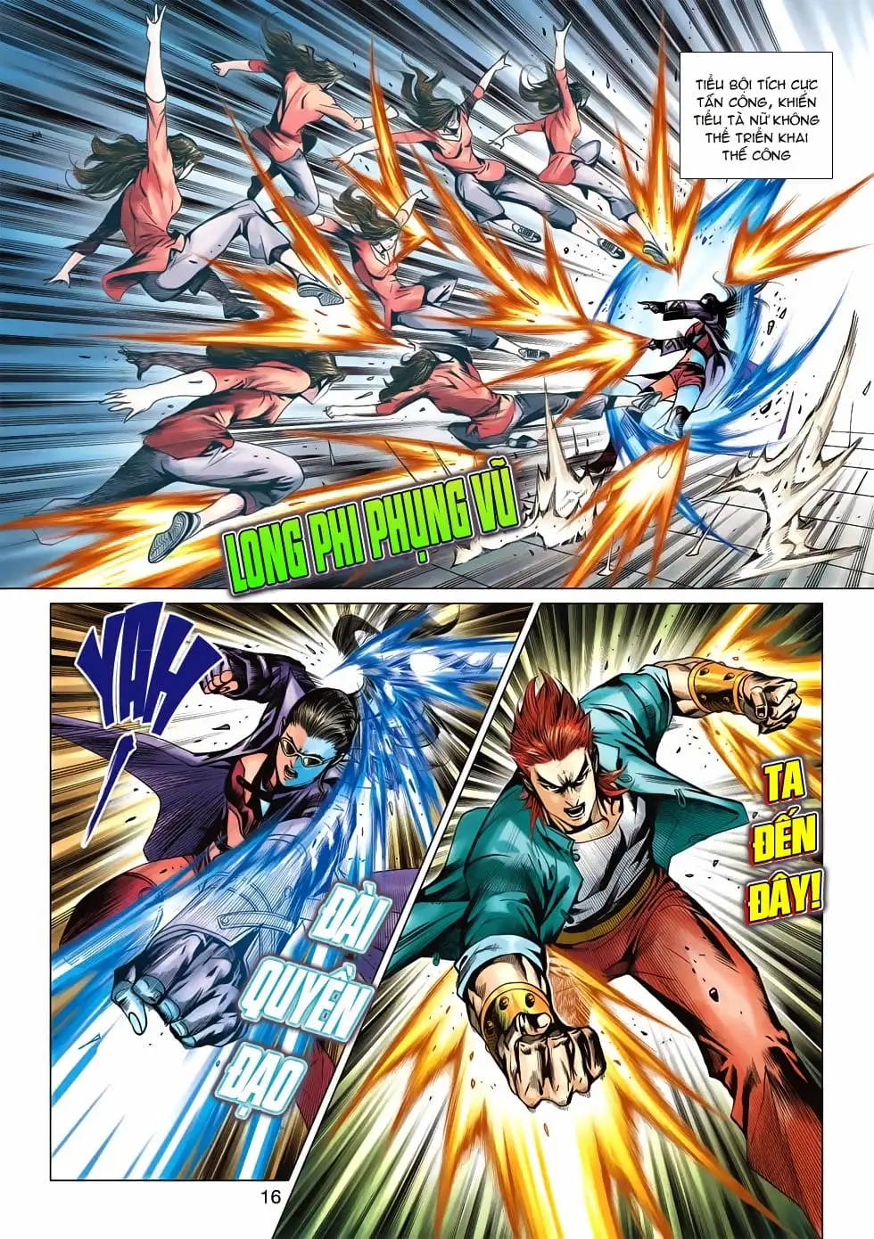 Truyện Tranh Tân Tác Long Hổ Môn trang 4