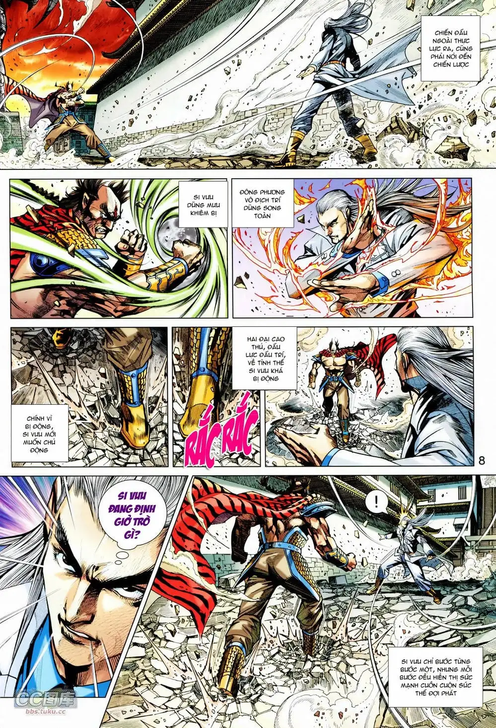 Truyện Tranh Tân Tác Long Hổ Môn trang 4