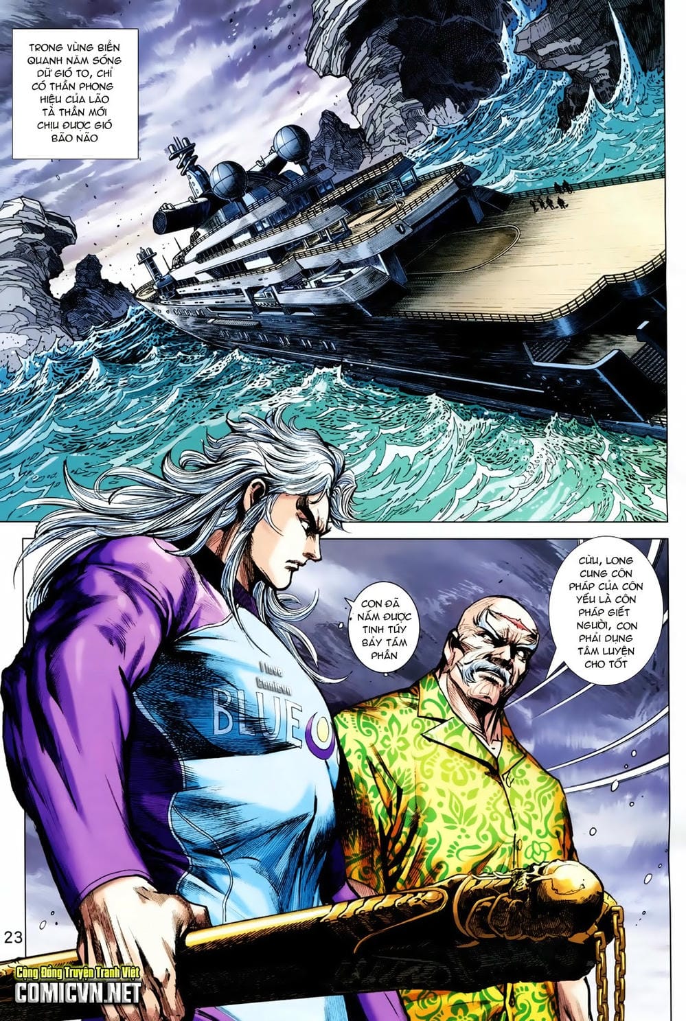 Truyện Tranh Tân Tác Long Hổ Môn trang 4