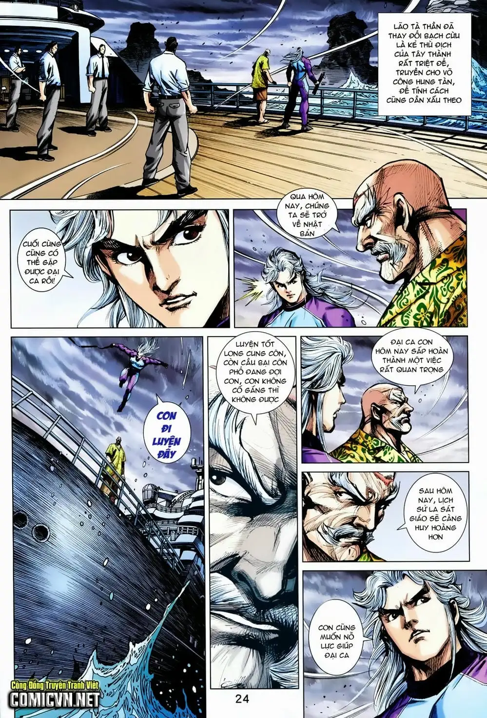 Truyện Tranh Tân Tác Long Hổ Môn trang 4