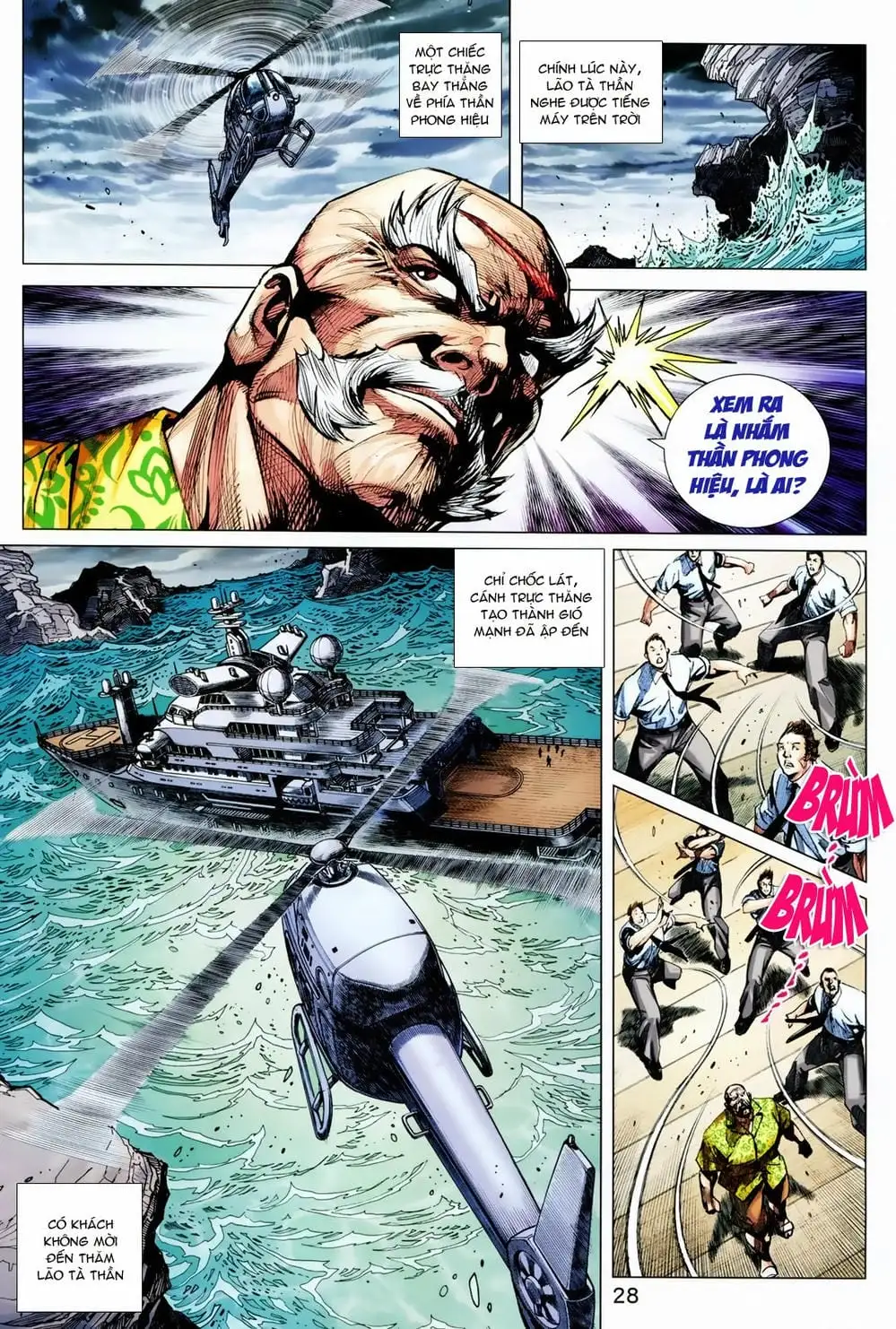 Truyện Tranh Tân Tác Long Hổ Môn trang 4