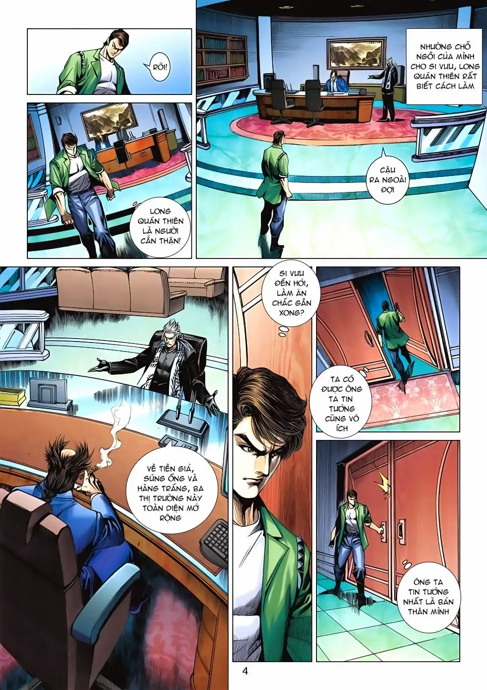 Truyện Tranh Tân Tác Long Hổ Môn trang 4