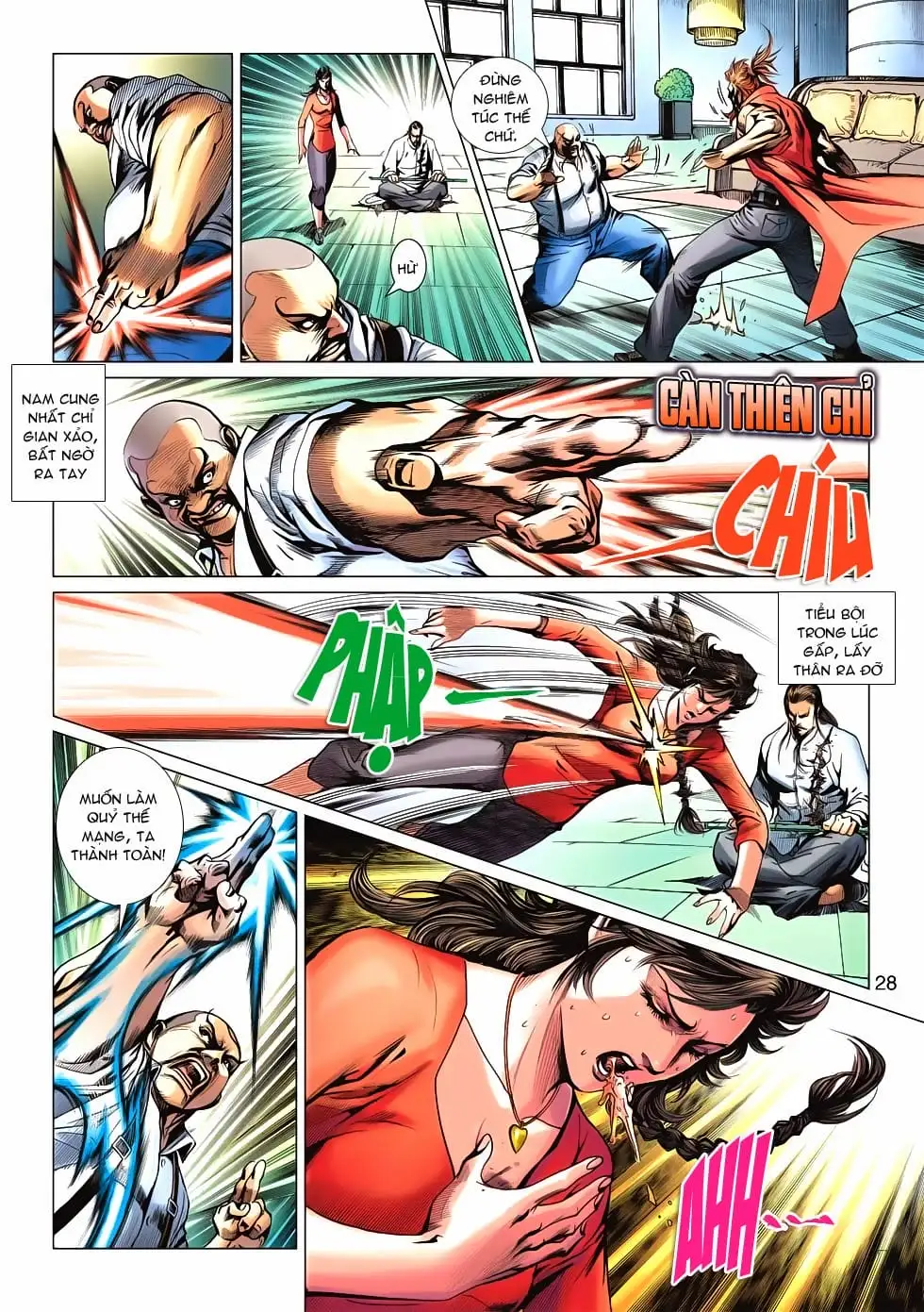 Truyện Tranh Tân Tác Long Hổ Môn trang 4