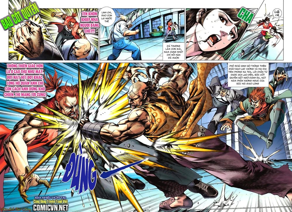 Truyện Tranh Tân Tác Long Hổ Môn trang 4