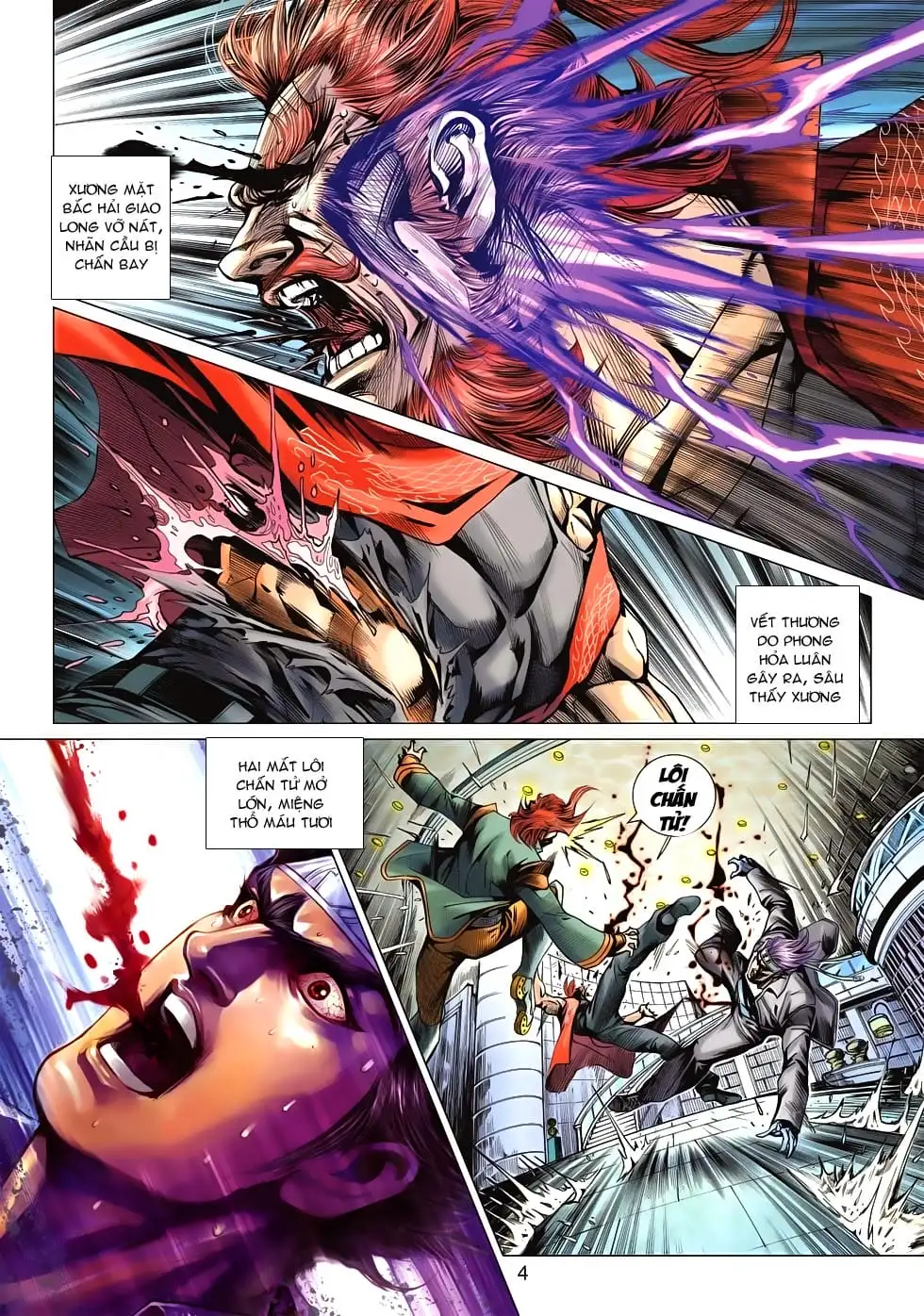 Truyện Tranh Tân Tác Long Hổ Môn trang 4