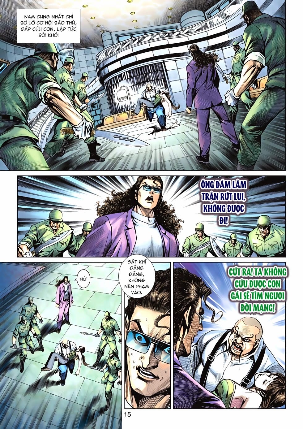 Truyện Tranh Tân Tác Long Hổ Môn trang 4