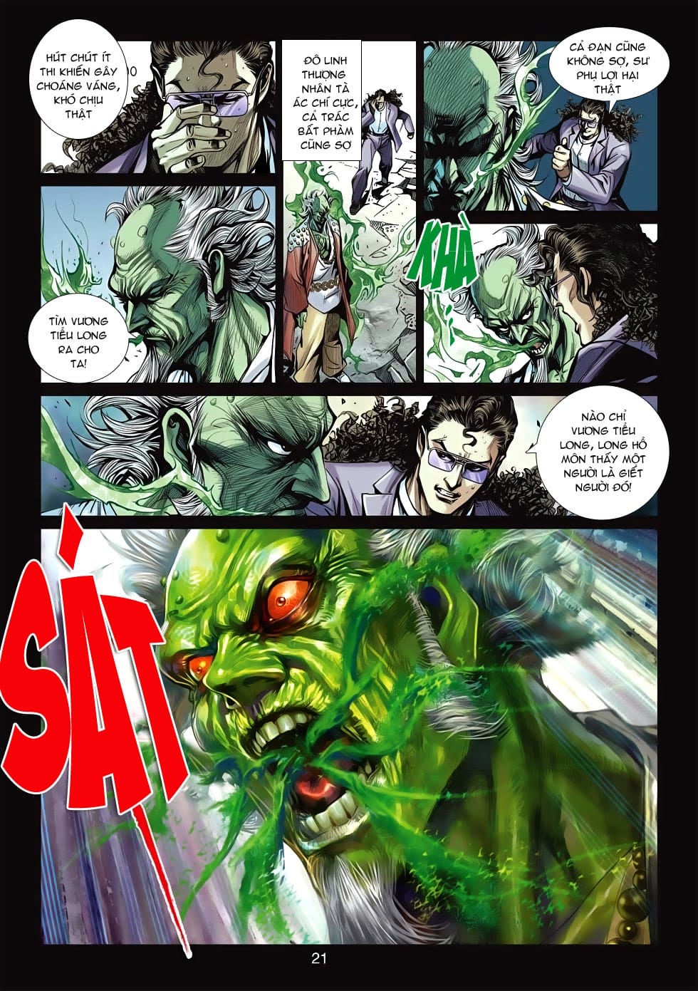 Truyện Tranh Tân Tác Long Hổ Môn trang 4