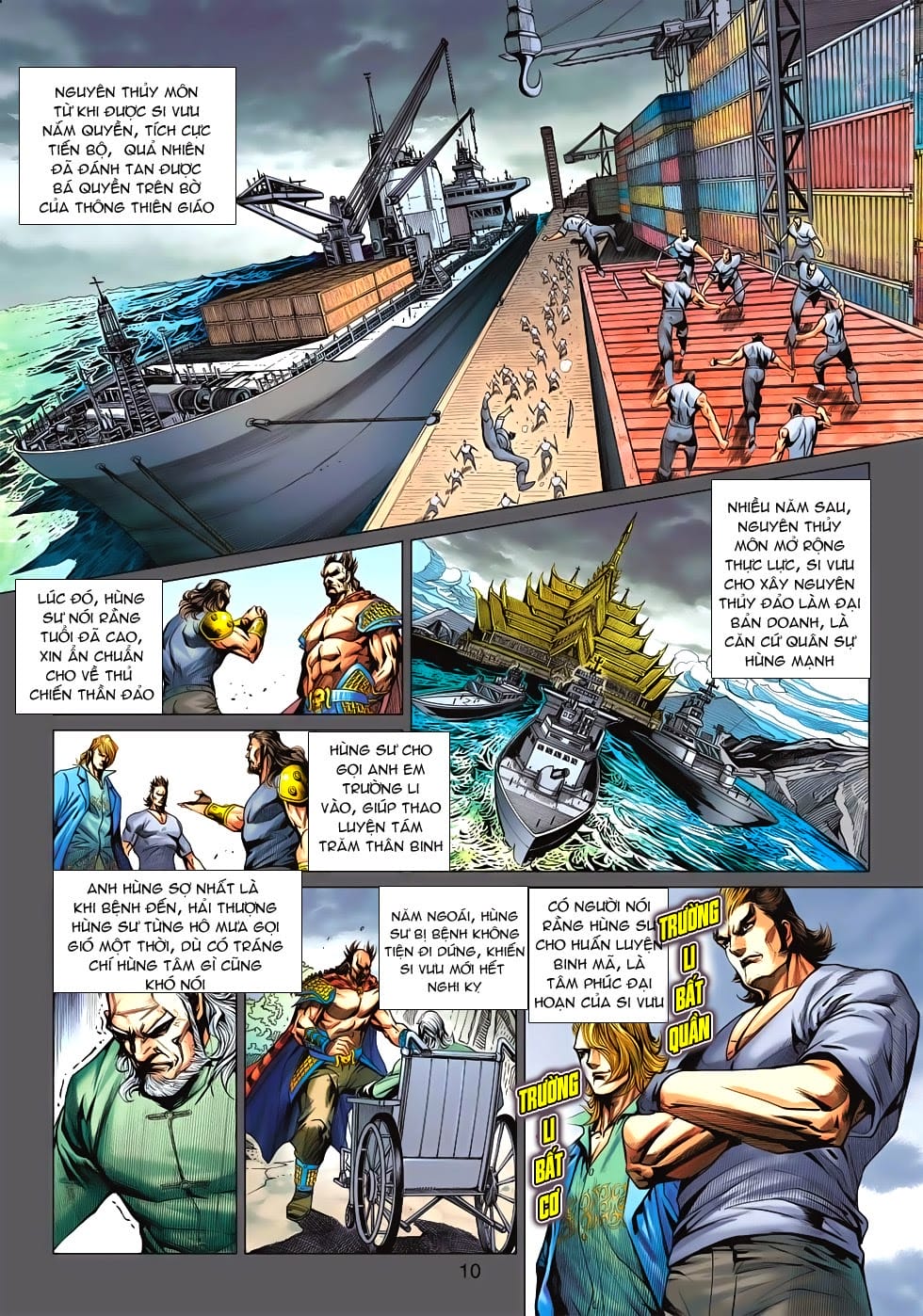 Truyện Tranh Tân Tác Long Hổ Môn trang 4