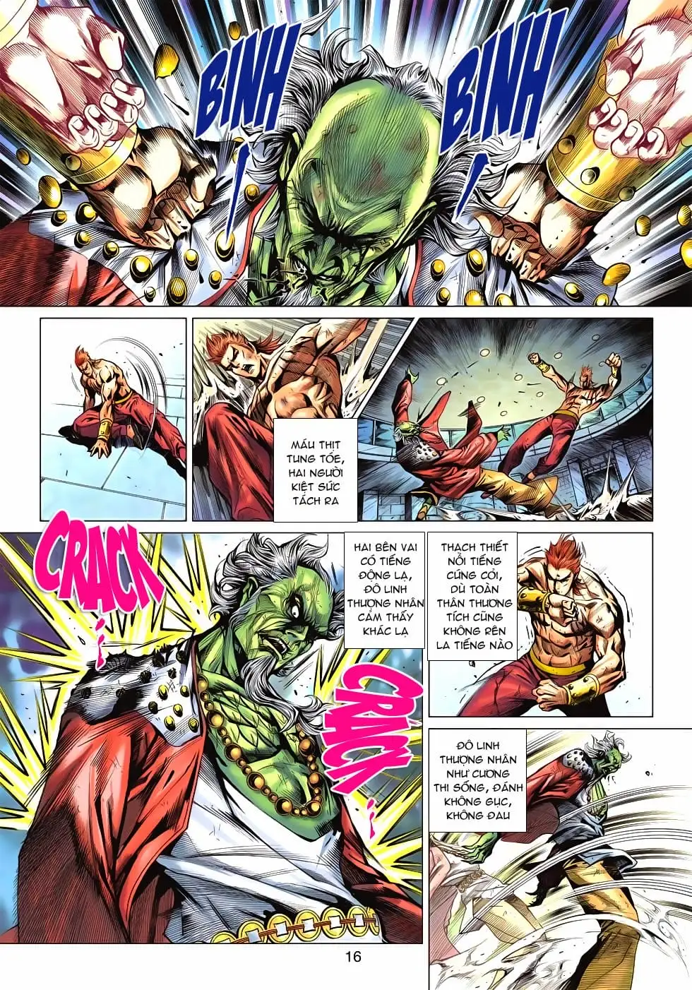 Truyện Tranh Tân Tác Long Hổ Môn trang 4