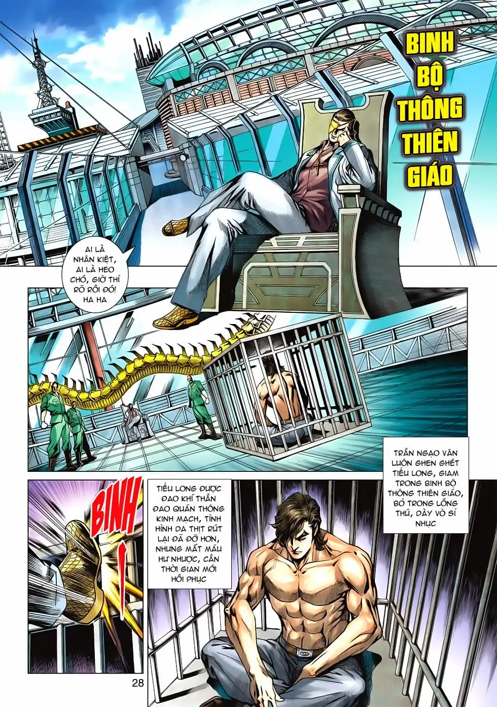 Truyện Tranh Tân Tác Long Hổ Môn trang 4