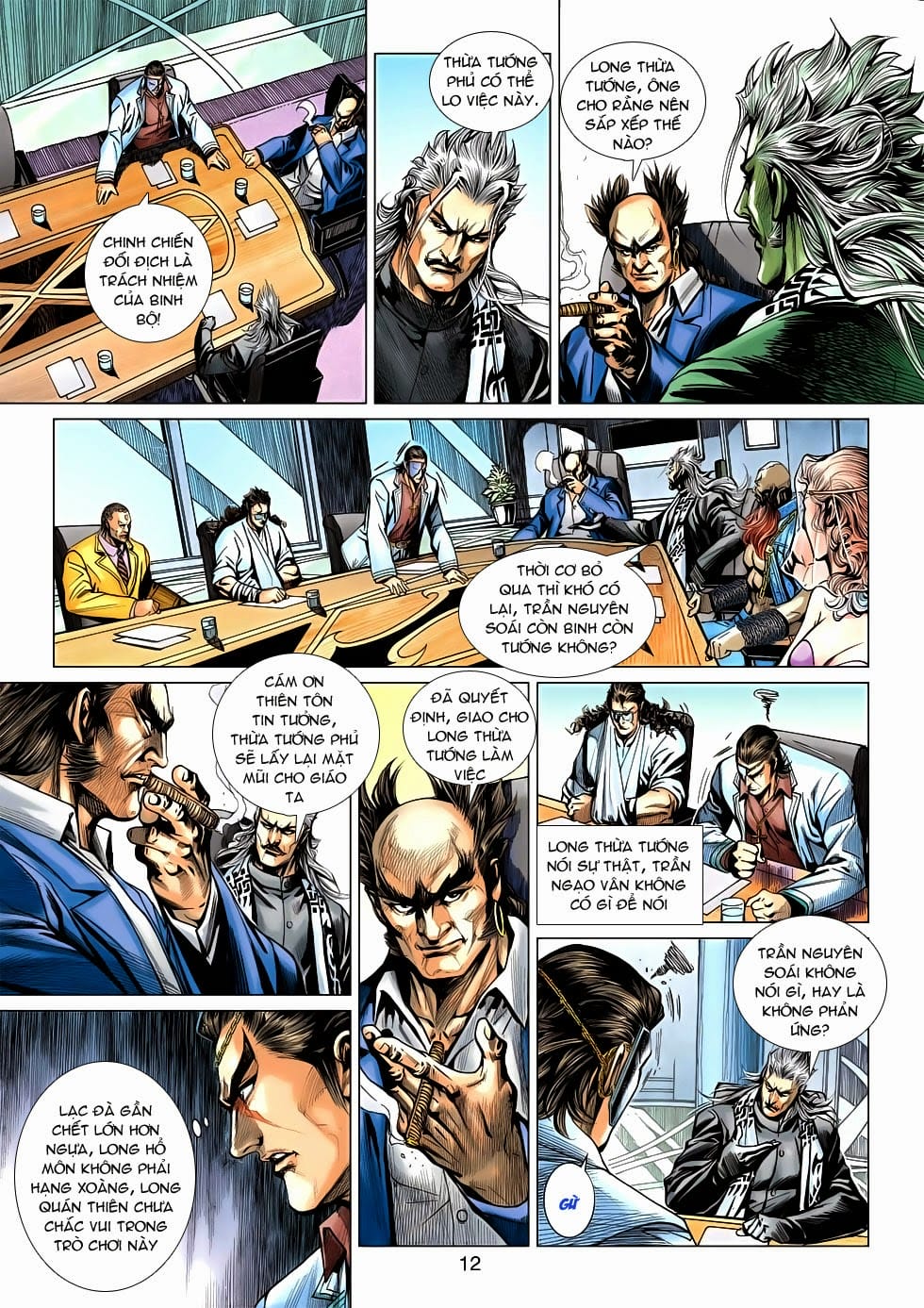 Truyện Tranh Tân Tác Long Hổ Môn trang 4
