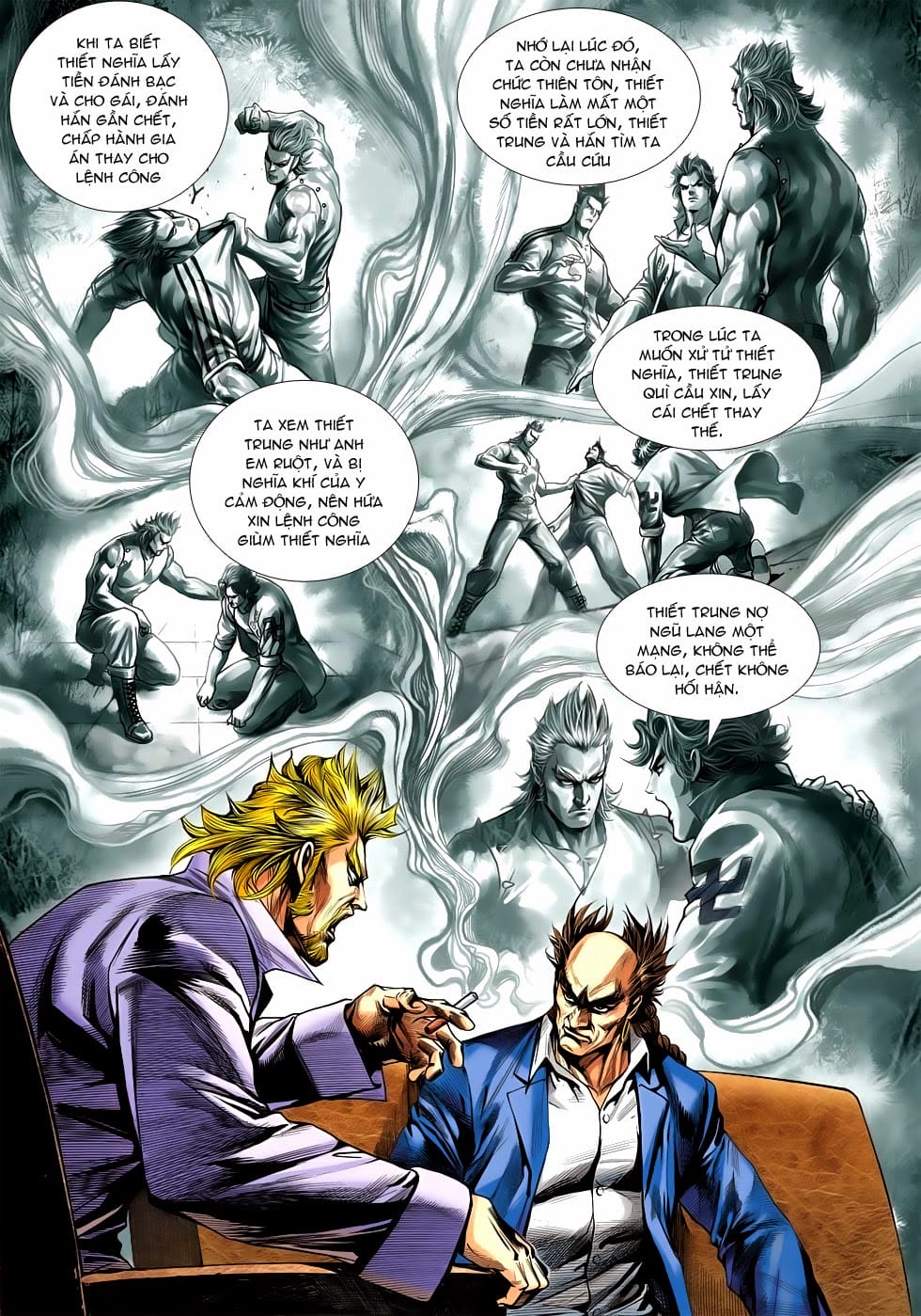 Truyện Tranh Tân Tác Long Hổ Môn trang 4