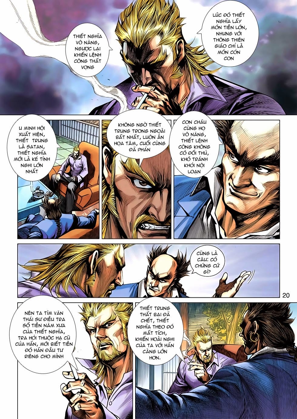 Truyện Tranh Tân Tác Long Hổ Môn trang 4