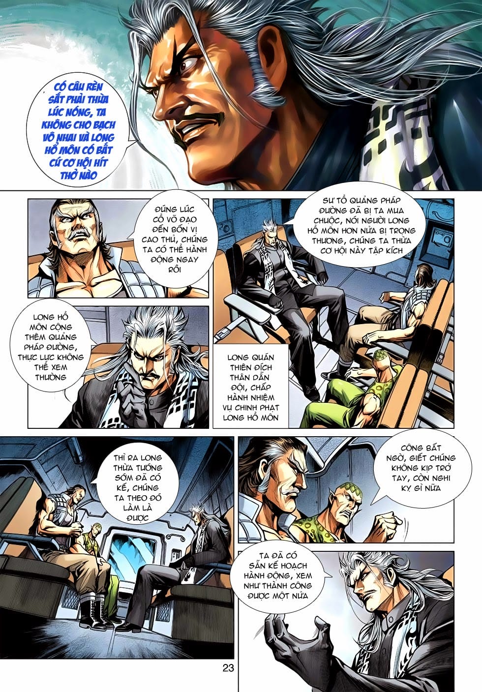 Truyện Tranh Tân Tác Long Hổ Môn trang 4