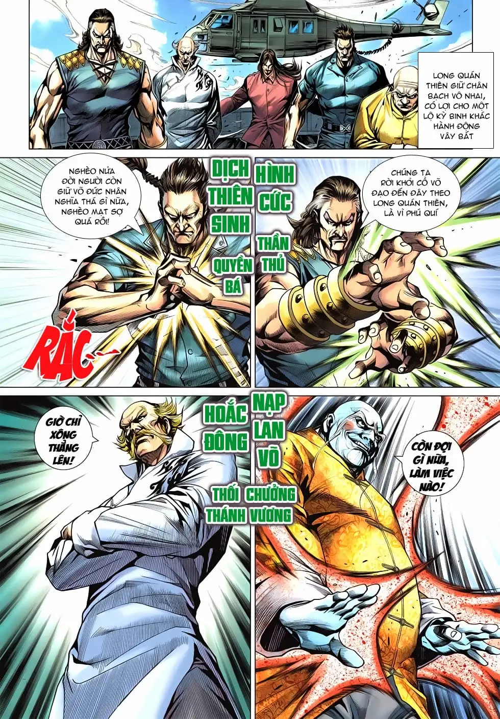 Truyện Tranh Tân Tác Long Hổ Môn trang 4