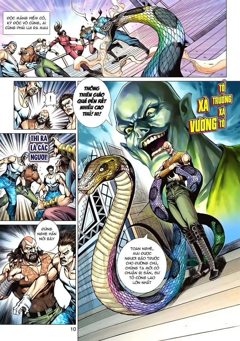 Truyện Tranh Tân Tác Long Hổ Môn trang 4